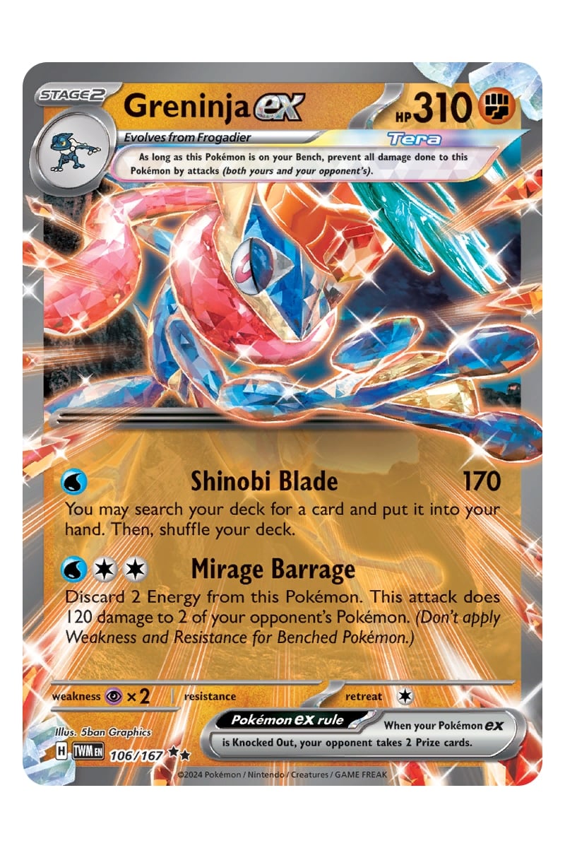 Greninja ex 106/167