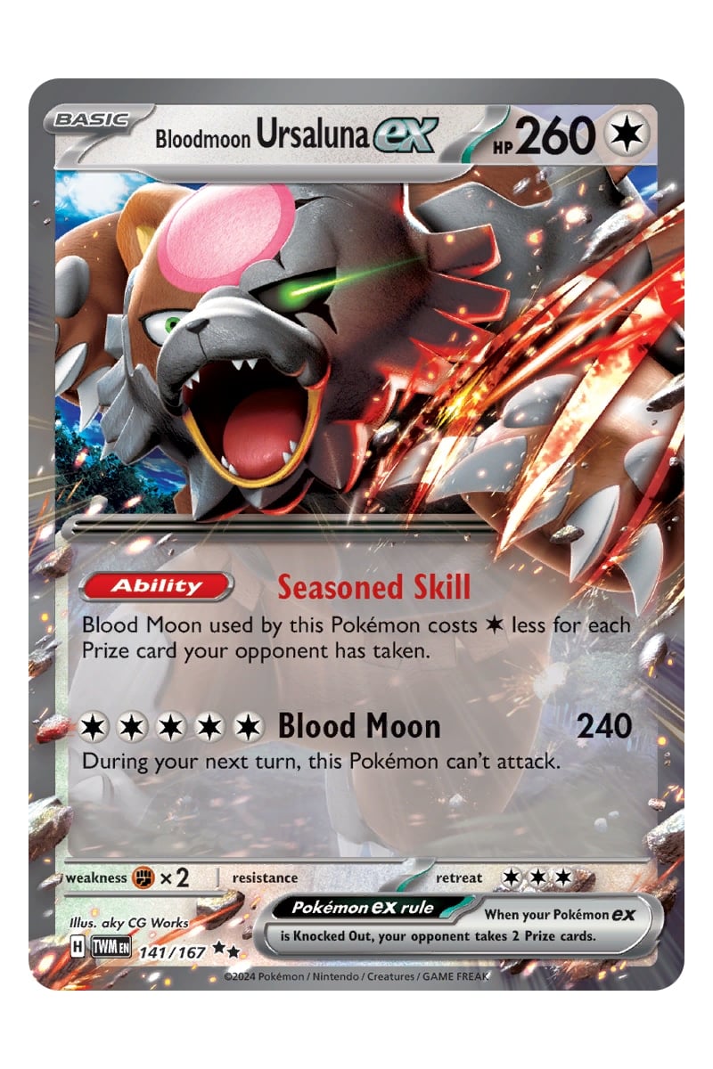 Bloodmoon Ursaluna ex 141/167