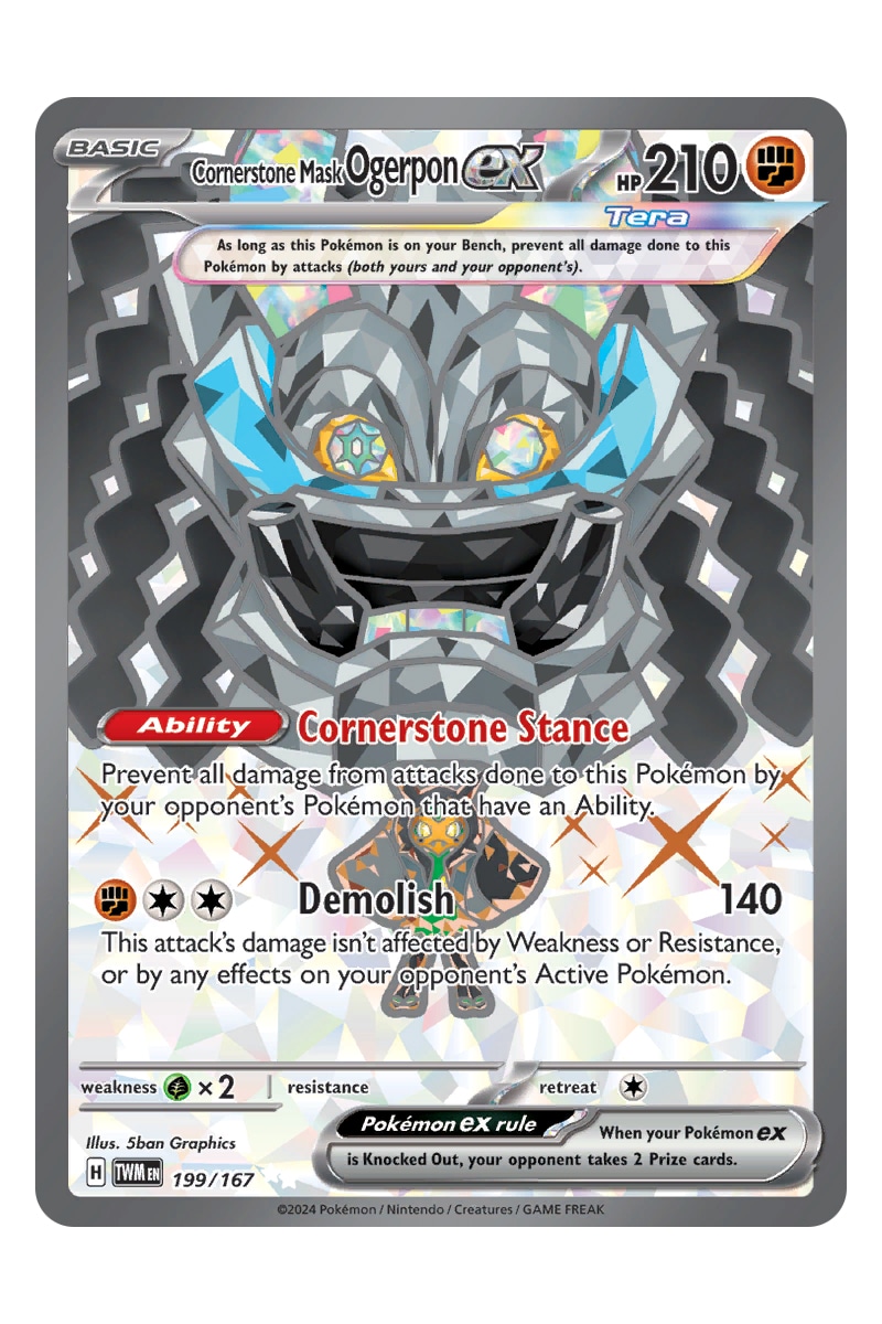 Cornerstone Mask Ogerpon ex 199/167