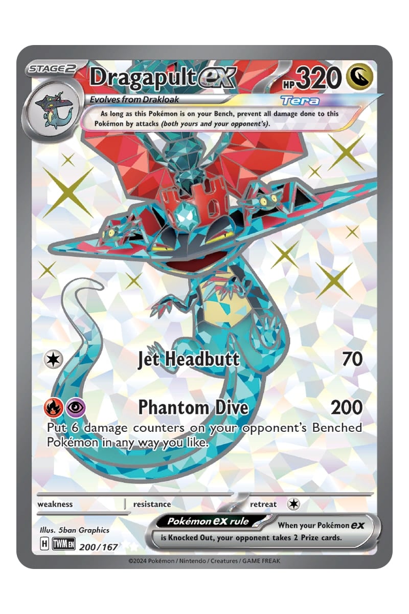 Dragapult ex 200/167 Full Art