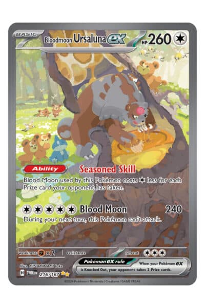 Bloodmoon Ursaluna ex 216/167 Full Art