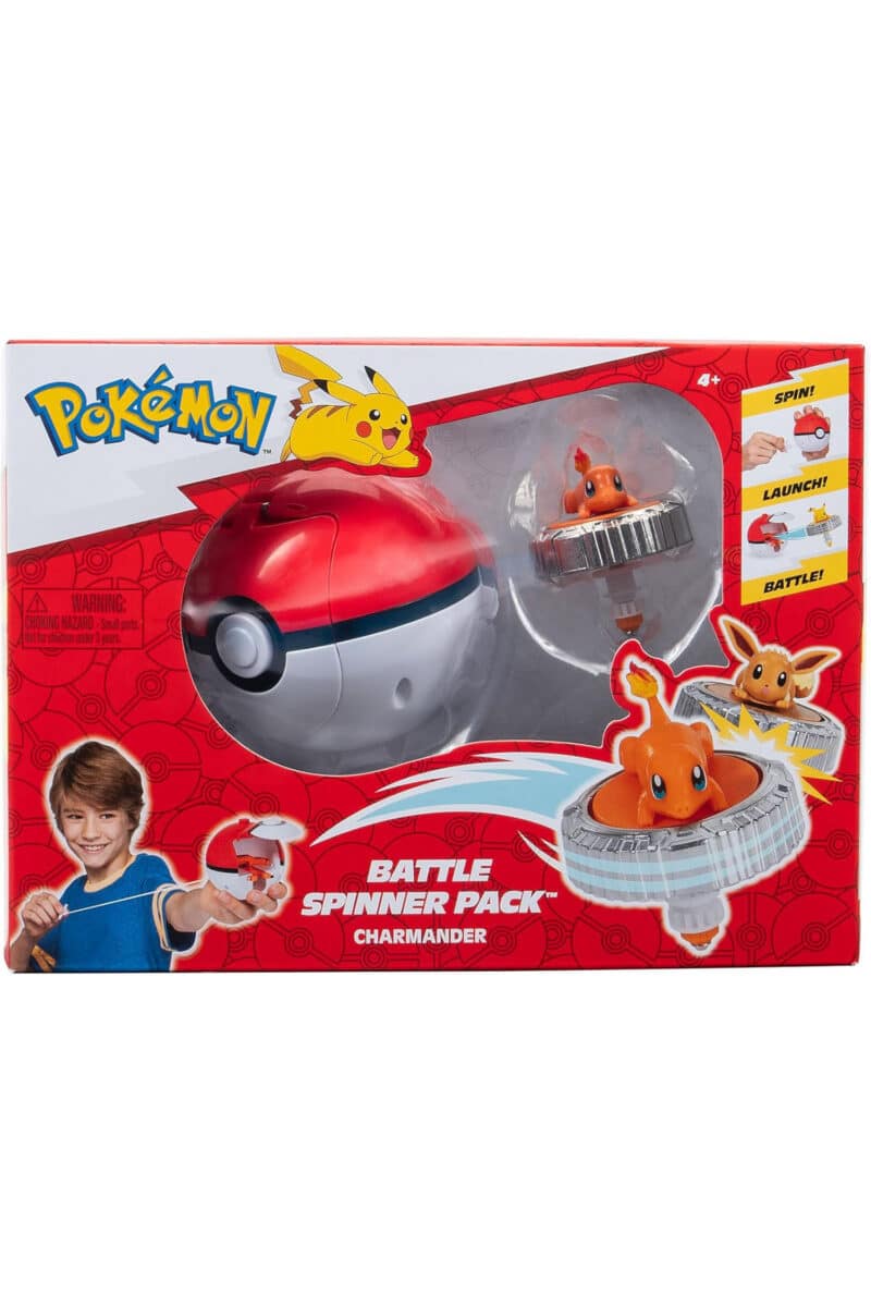 Pokemon Battle Spinner med Charmander