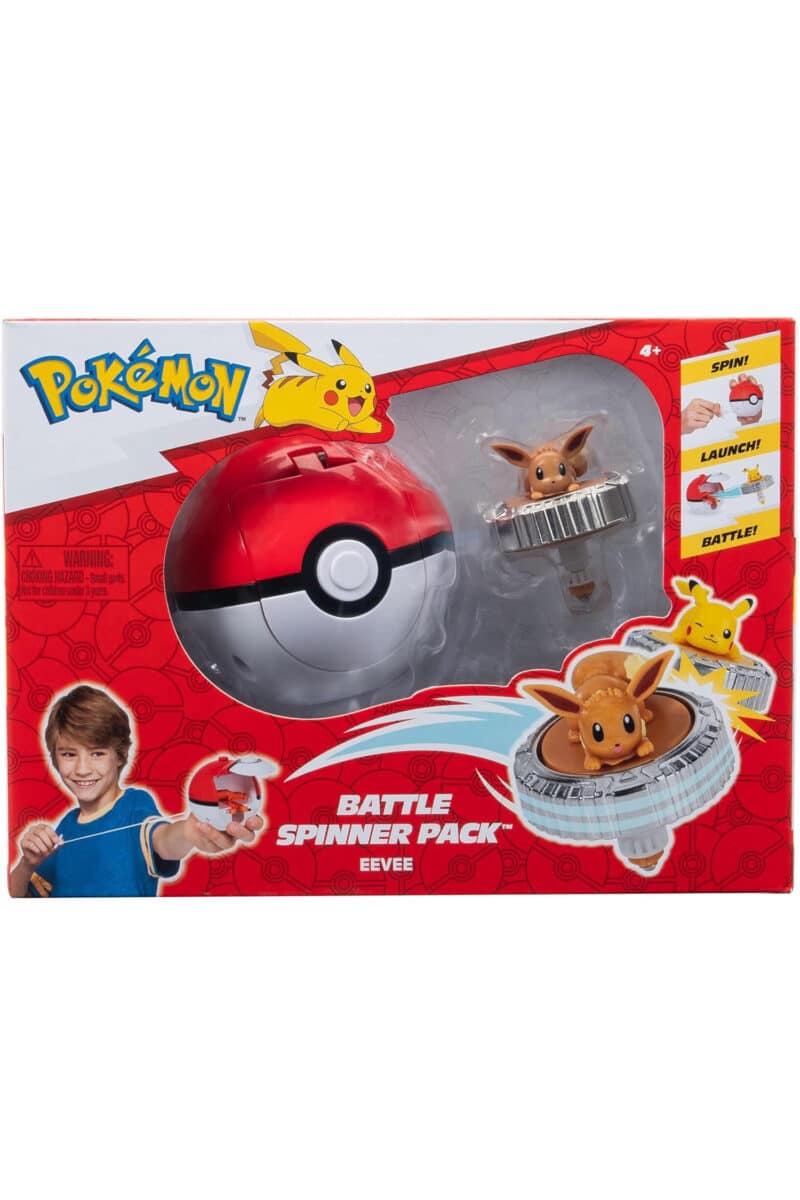 Pokemon Battle Spinner med Eevee