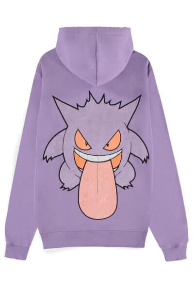 Gengar Hættetrøje med Lynlås