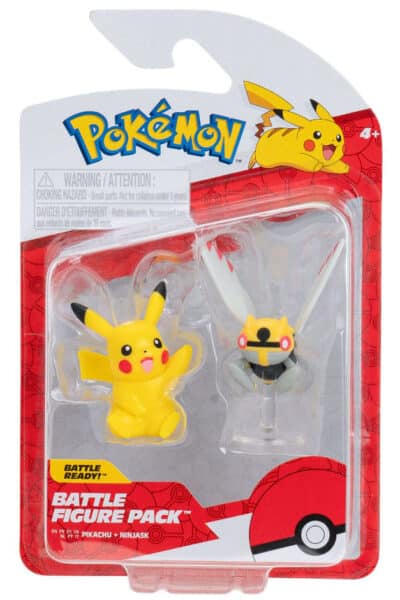 Ninjask og Pikachu Battle Figurer