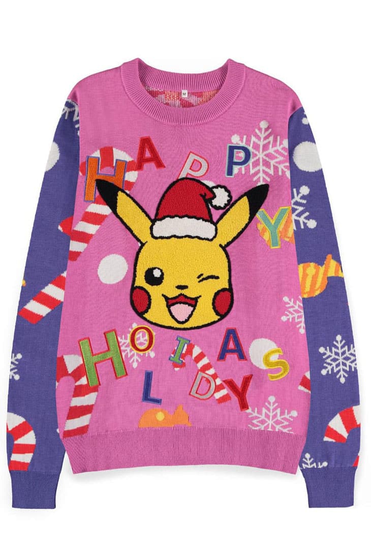 Pikachu Jule Striktrøje
