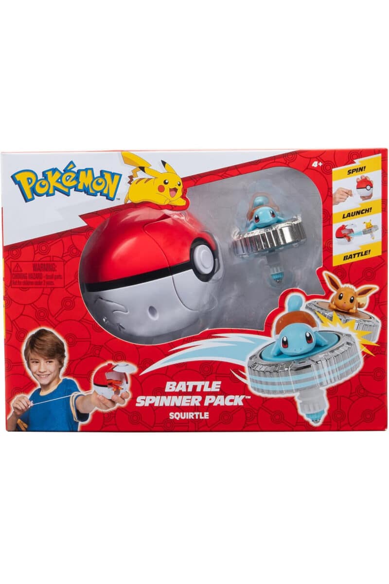 Pokemon Battle Spinner med Squirtle