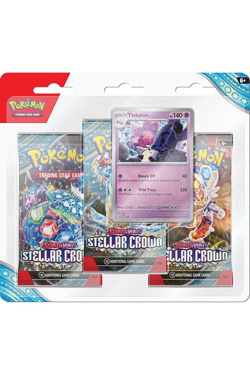 Stellar Crown Blisterpakke med Tinkaton og 3 Boosterpakker