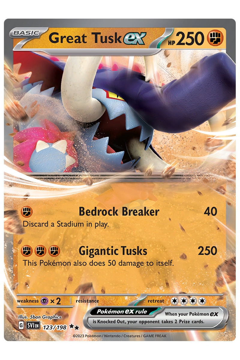 Great Tusk ex 123/198