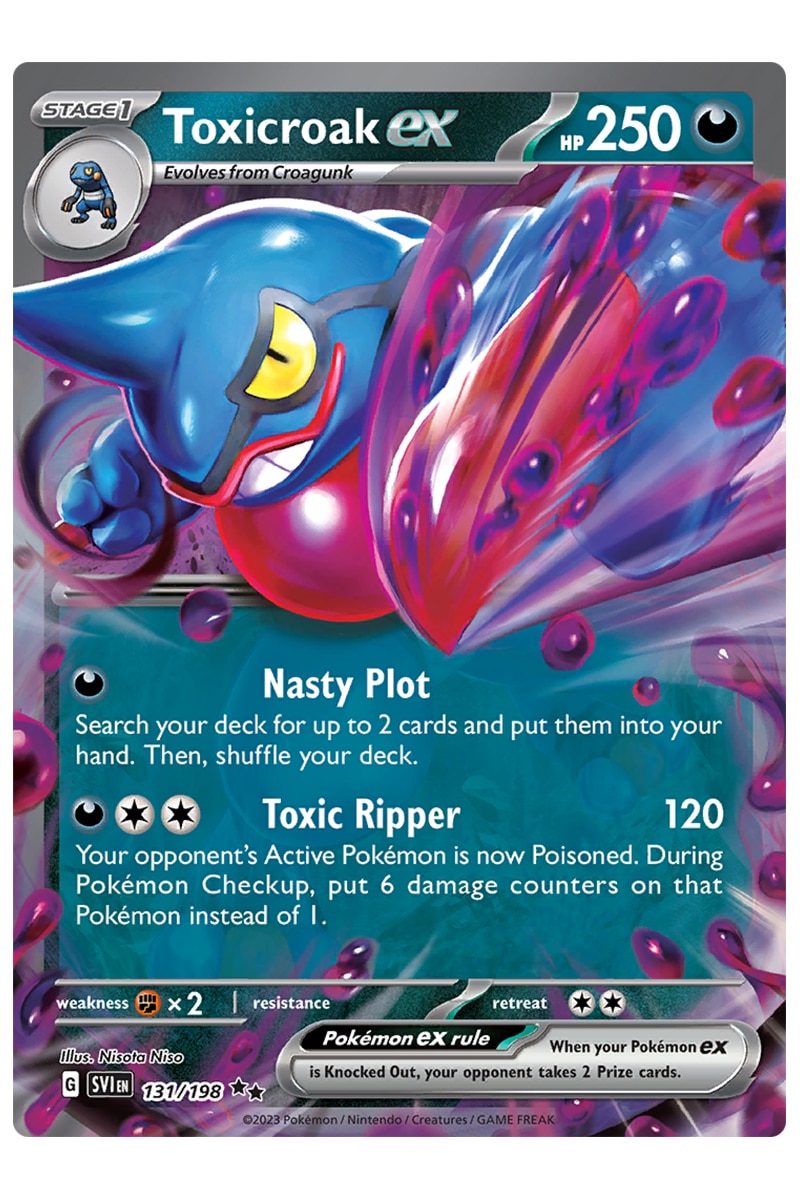 Toxicroak ex 131/198