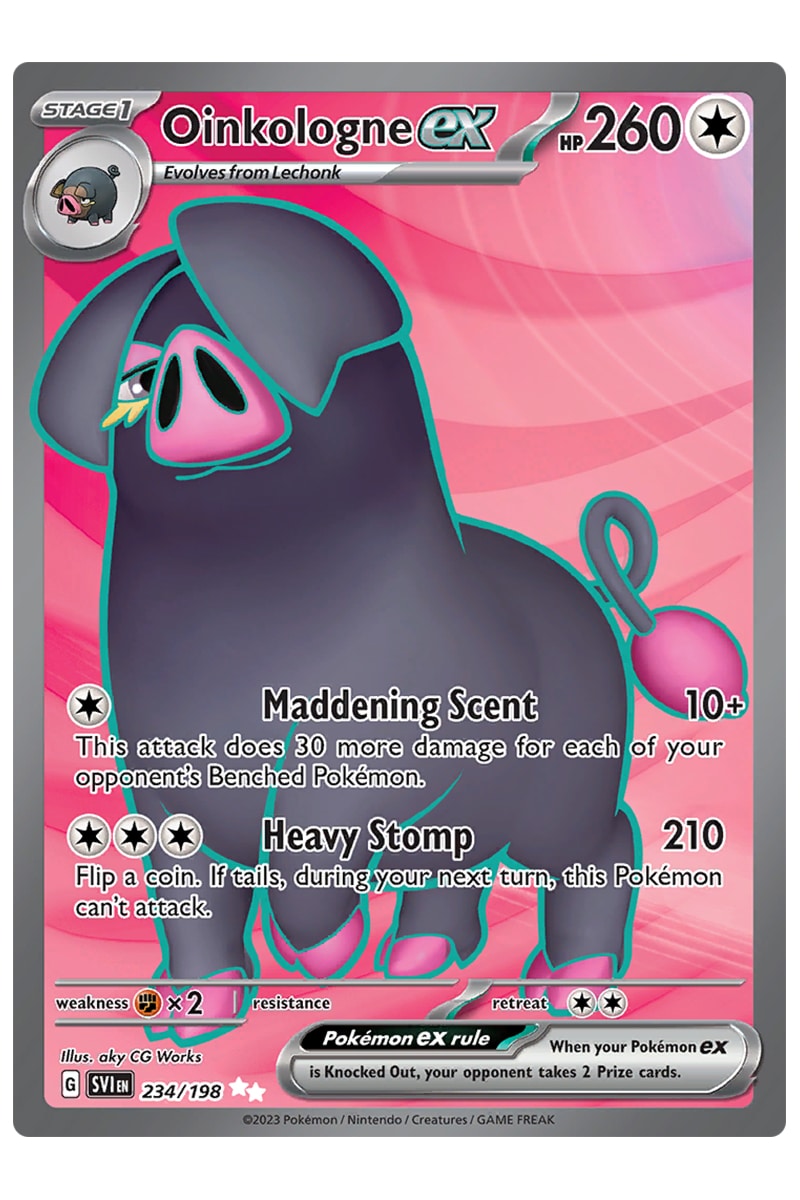 Oinkologne ex 234/198 Full Art