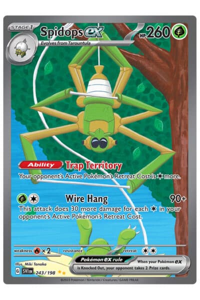 Spidops ex 243/198 Secret rare