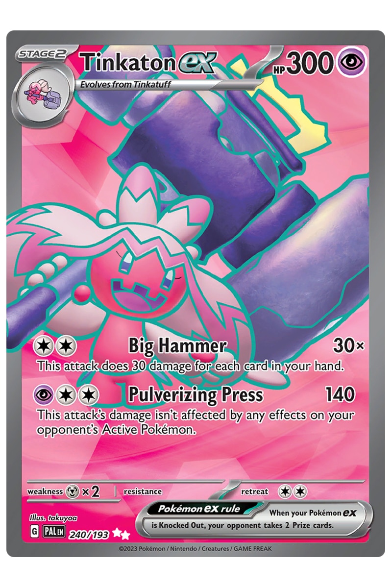 Tinkaton ex 240/193 Full Art