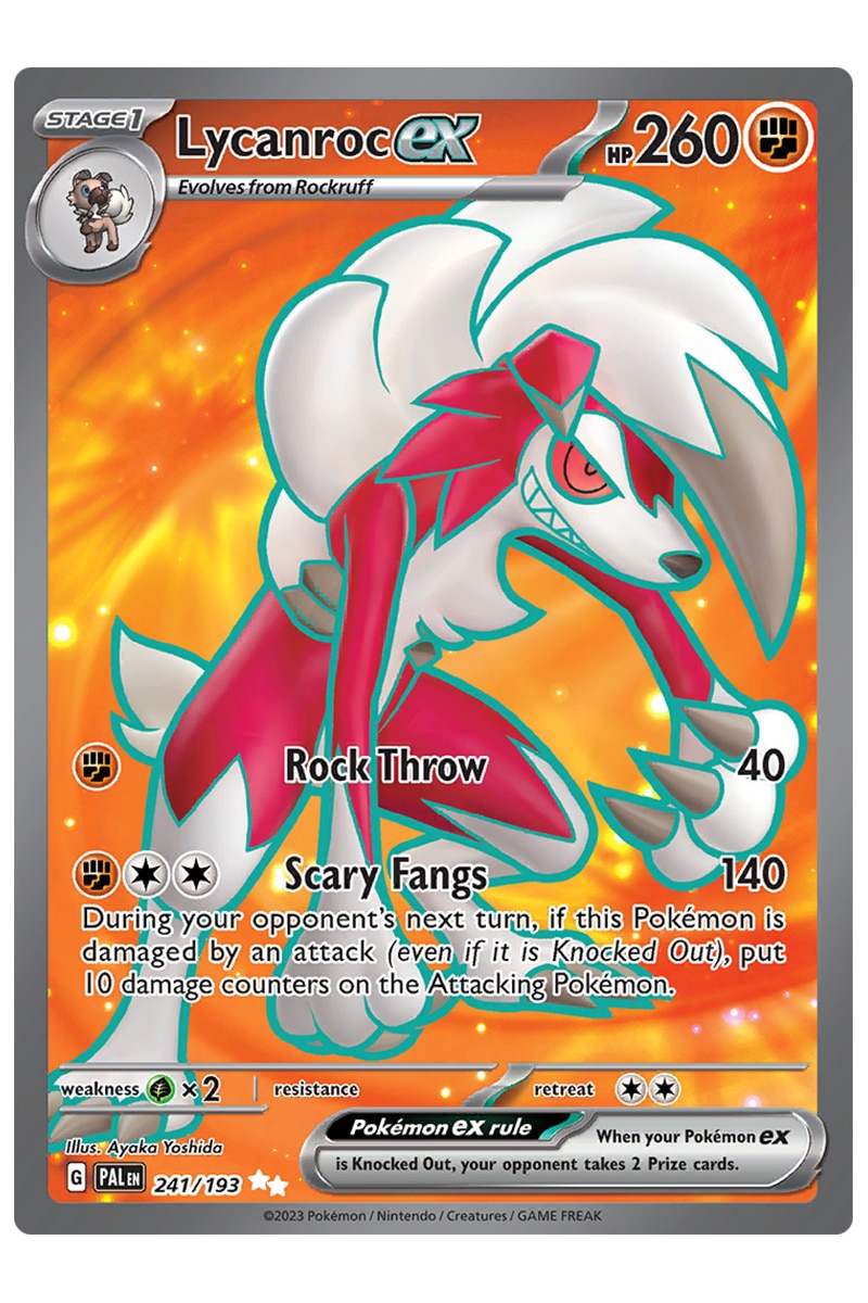 Lycanroc ex 241/193 Full Art