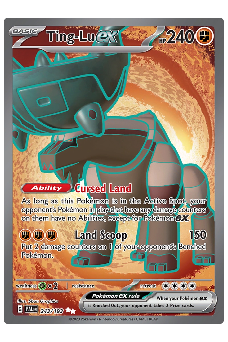 Ting-Lu ex 243/193 Secret Rare