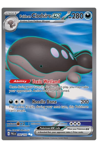 Paldean Clodsire ex 244/193 Secret rare