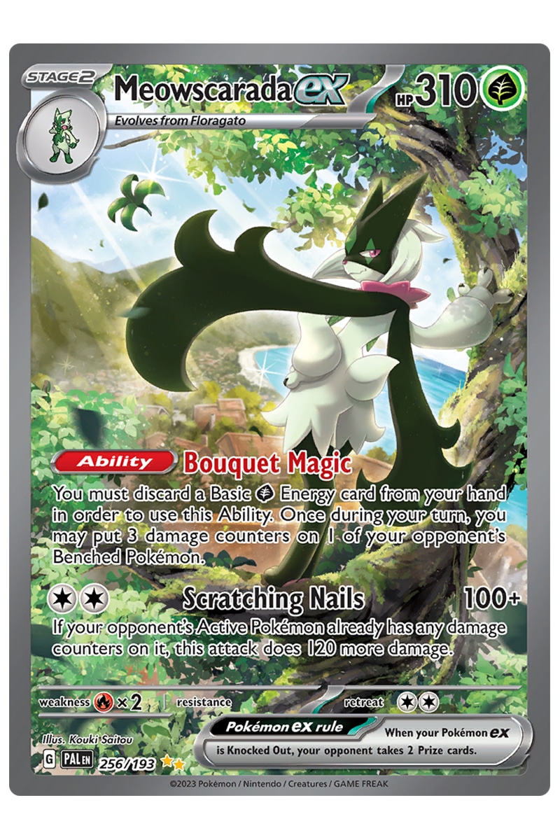 Meowscarada ex 256/193 Full Art