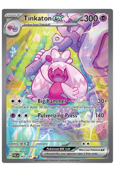Tinka ex 262/193 Secret Rare