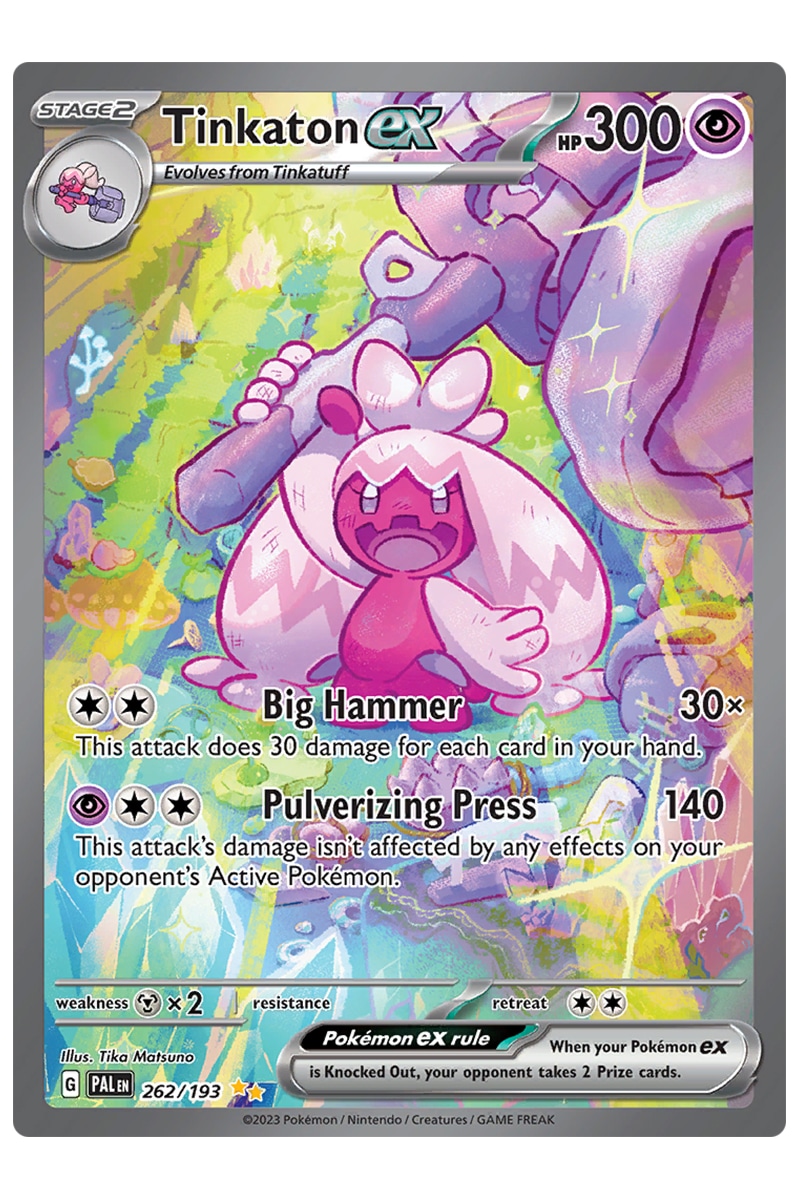 Tinka ex 262/193 Secret Rare