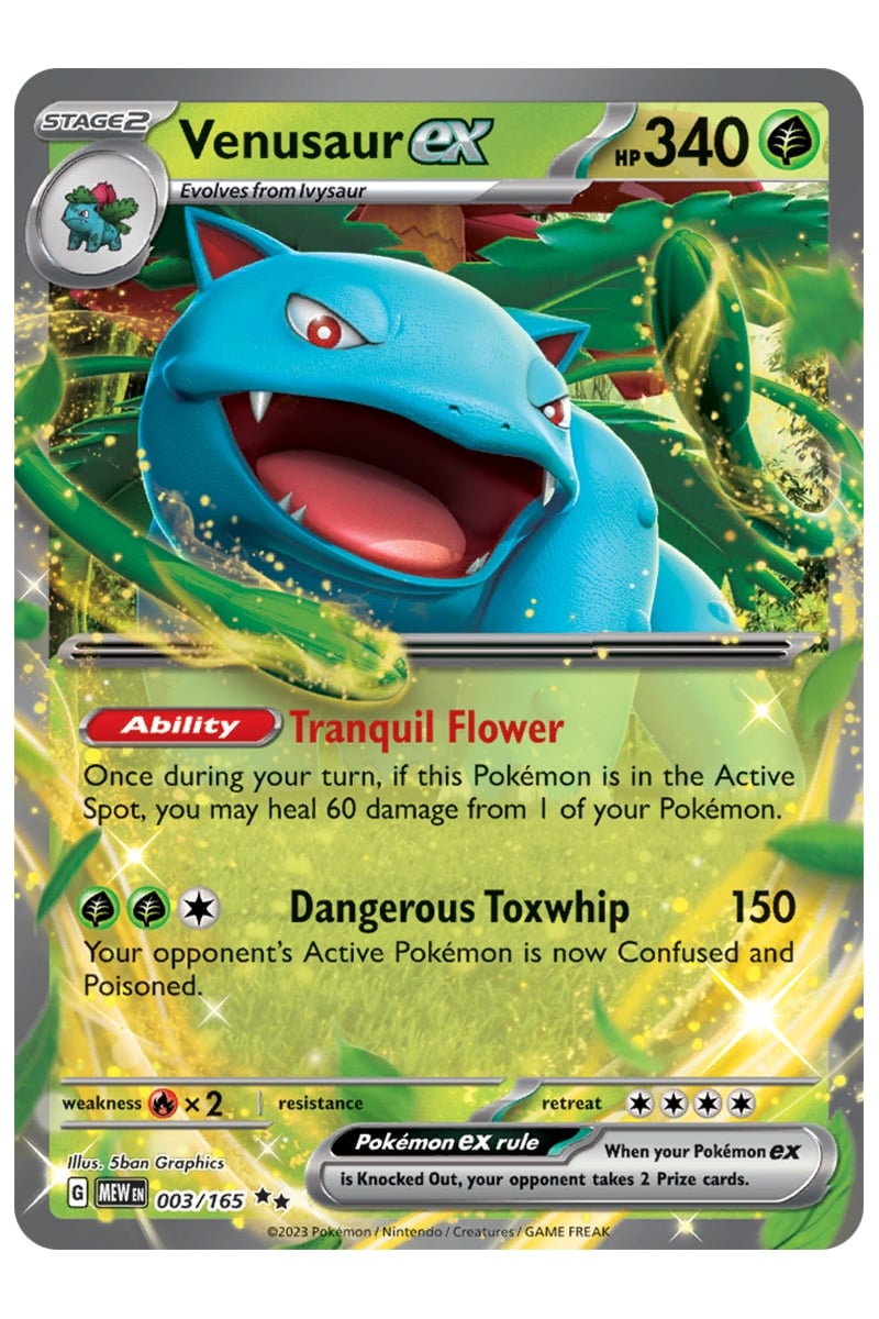 Venusaur ex 003/165