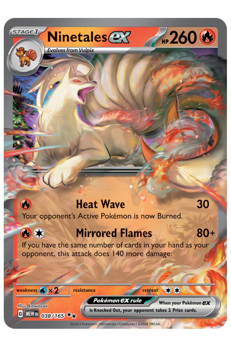 Ninetales ex 038/165