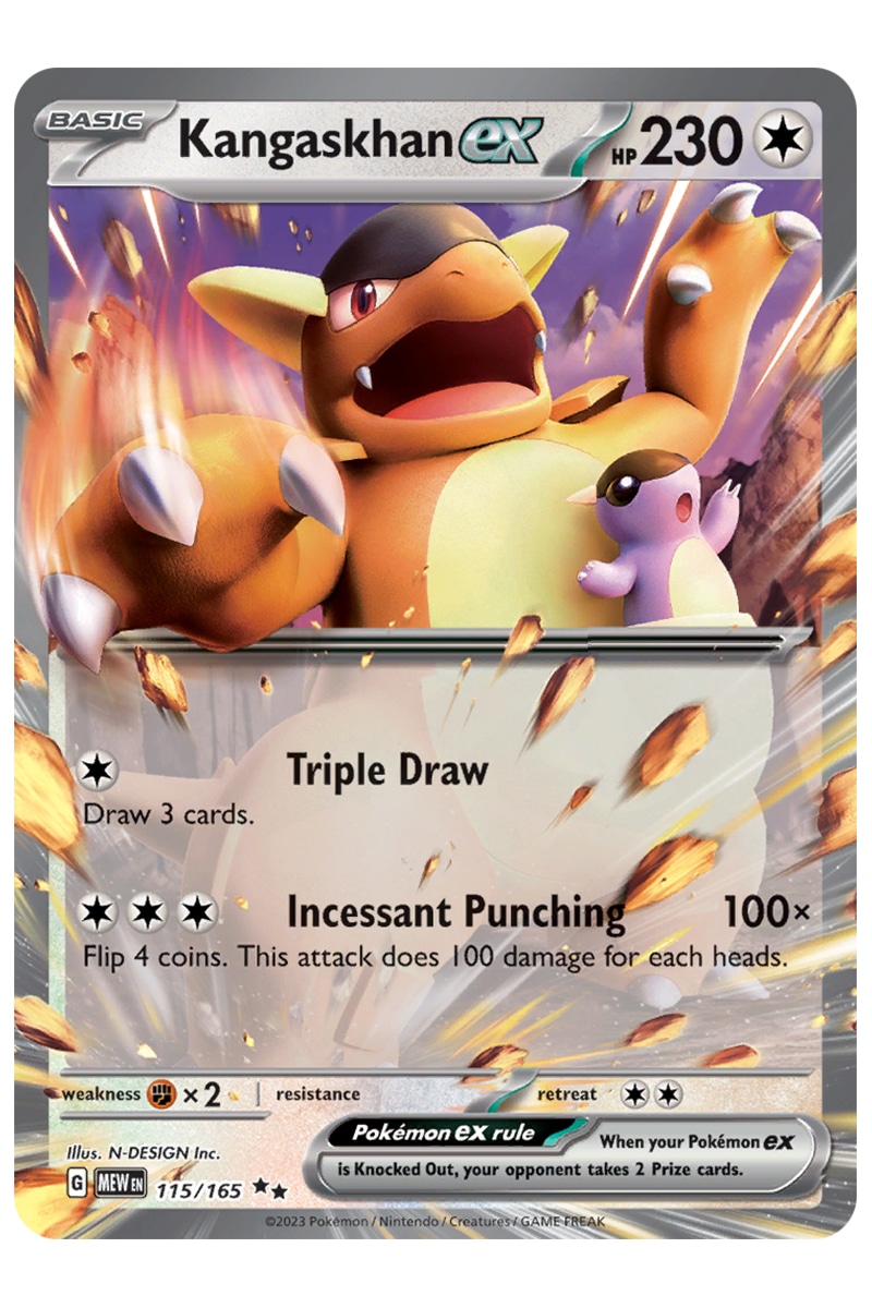 Kangaskhan ex 115/165