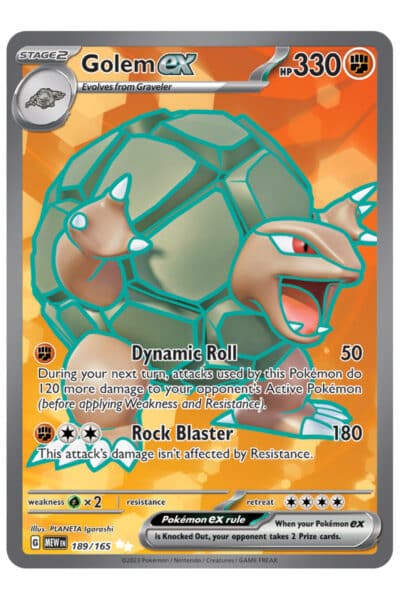 Golem ex 189/165 Full Art