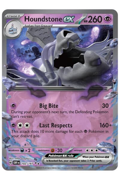 Houndstone ex 102/197