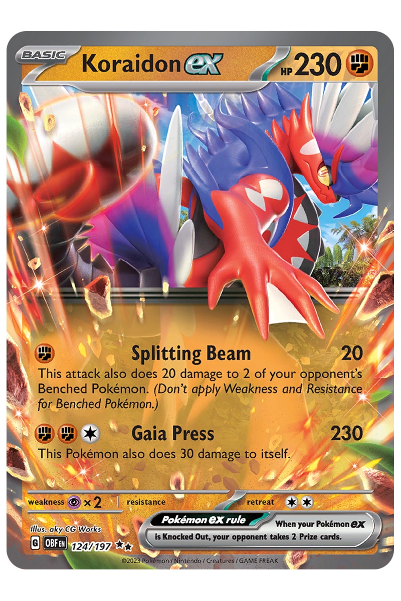 Koraidon ex 124/197