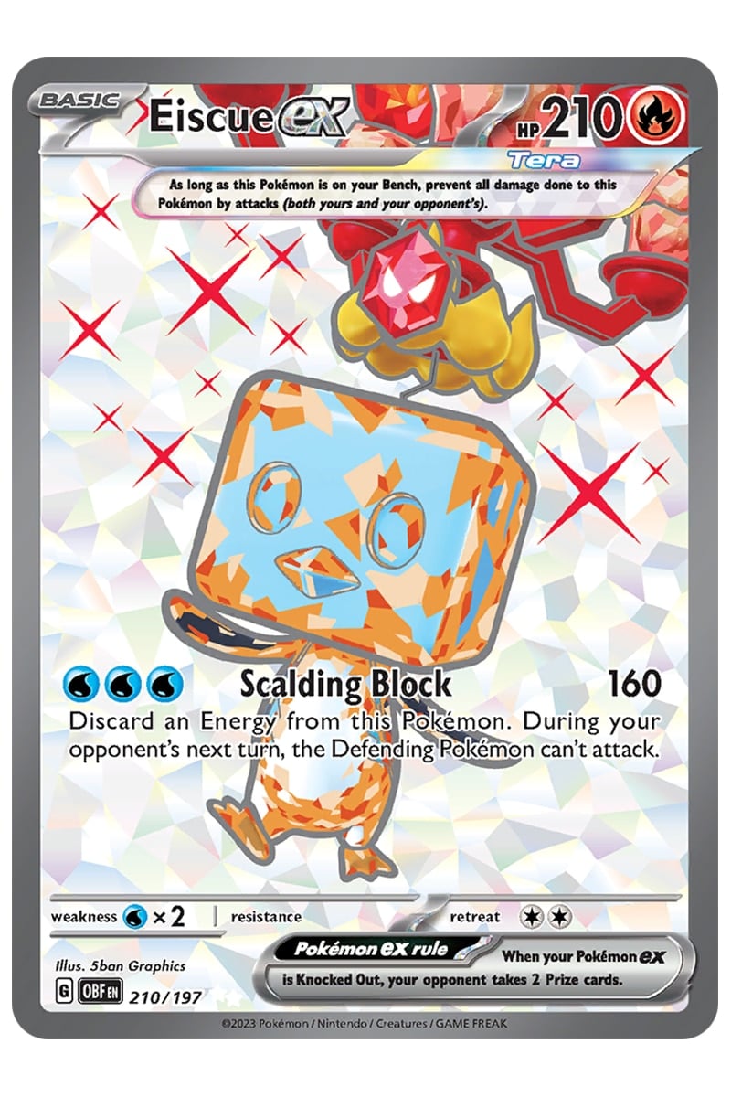 Eiscue ex 210/197 Full Art