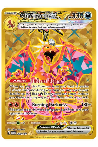 Charizard ex 228/197 Secret Rare