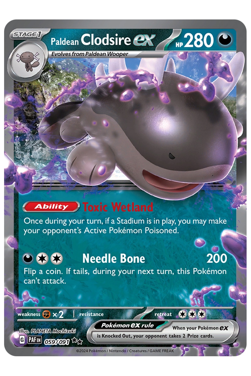 Paldean Clodsire ex 059/091