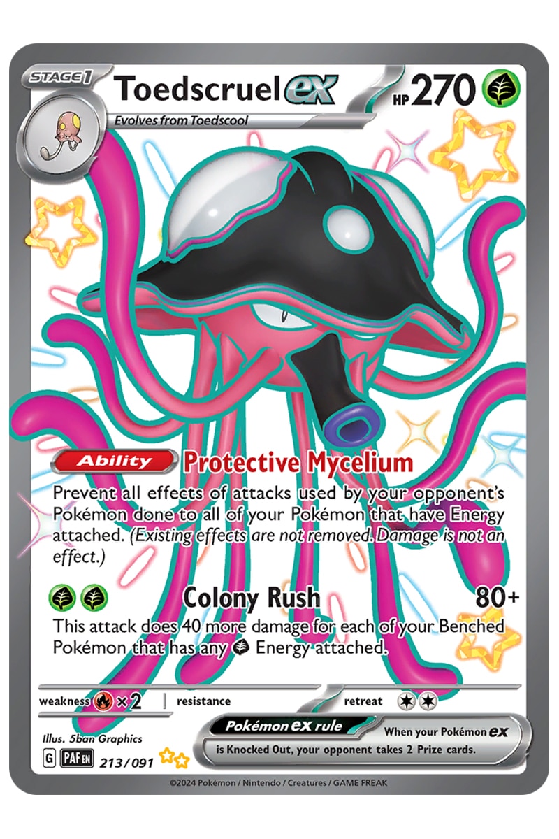 Toedscruel ex 213/091 Full Art