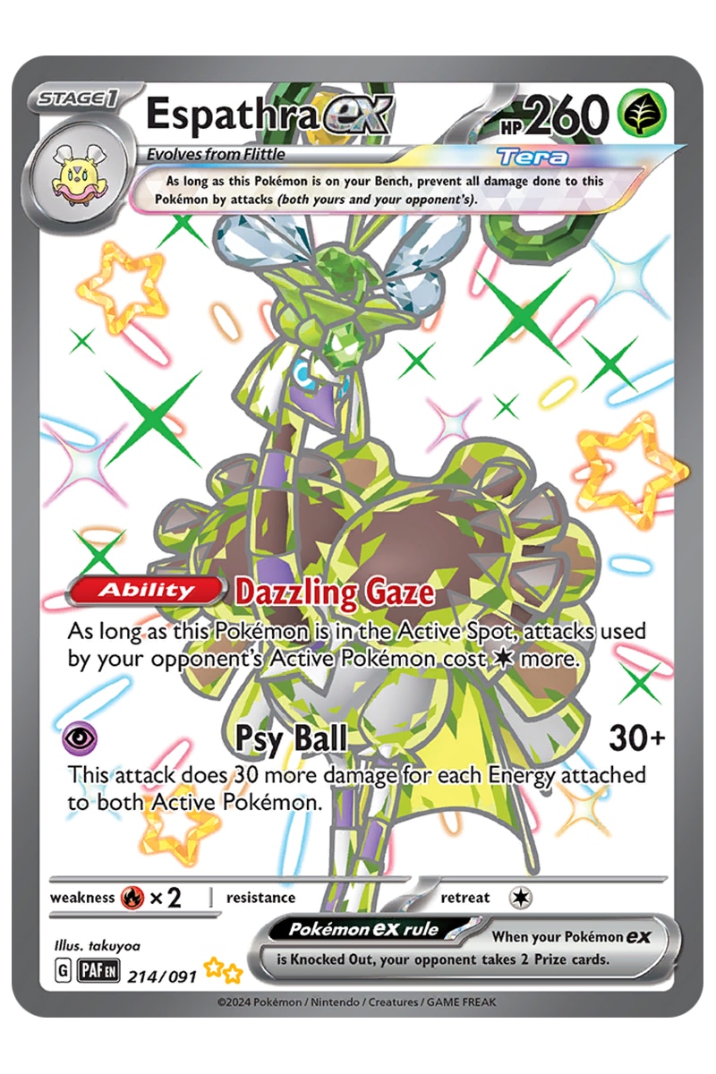 Espathra ex 214/091 ex Secret rare
