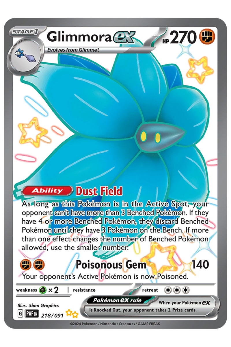 Glimmora ex 218/091 secret rare