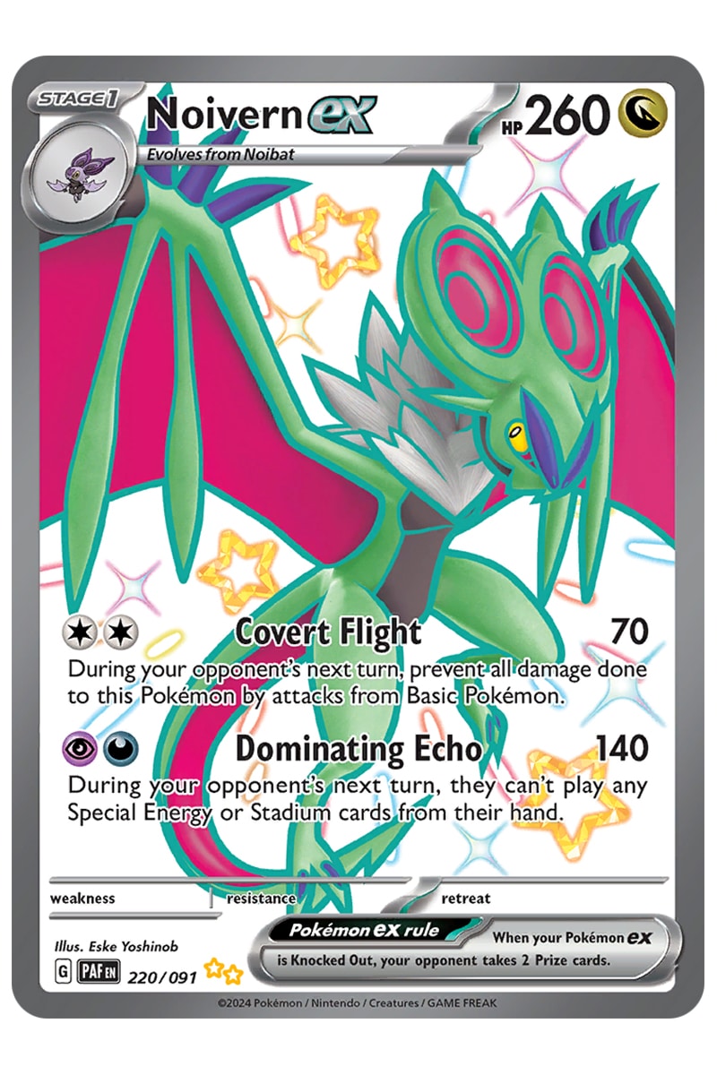 Noivern ex 220/091 Shiny Full Art