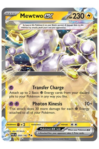 Mewtwo ex 058/182