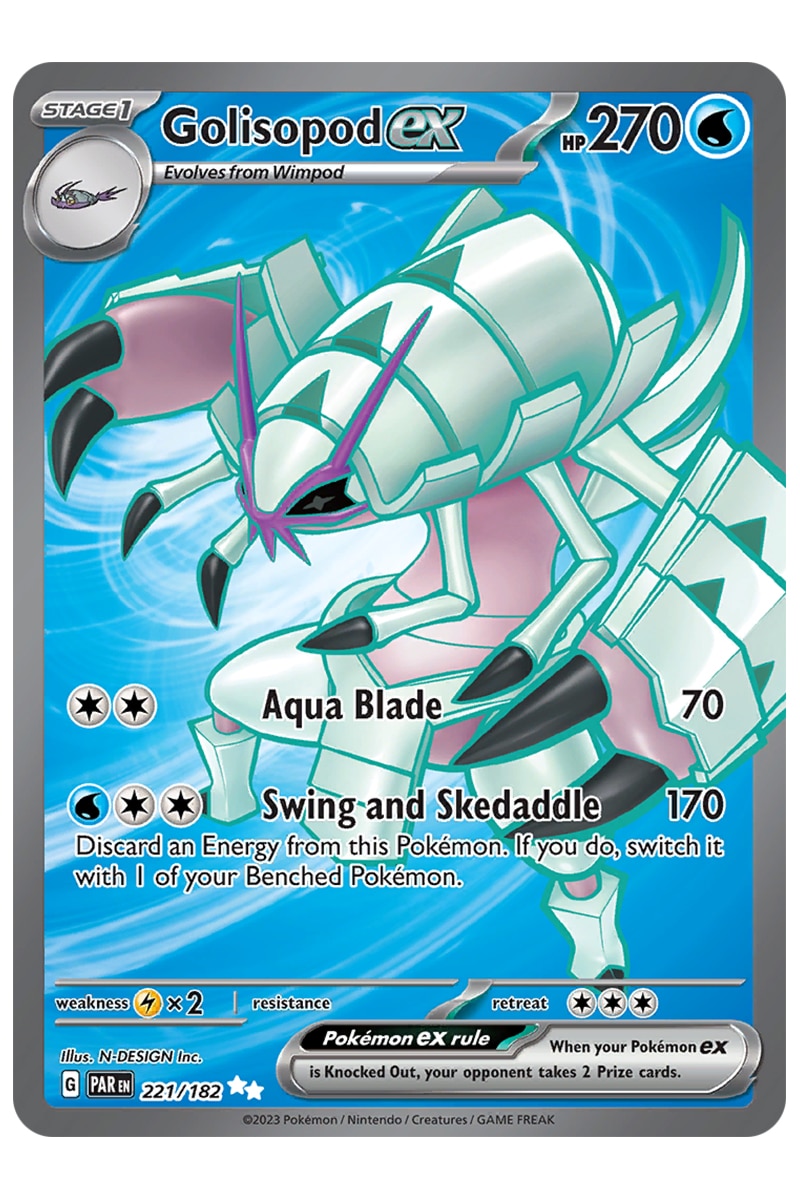 Golisopod ex 221/181 secret rare