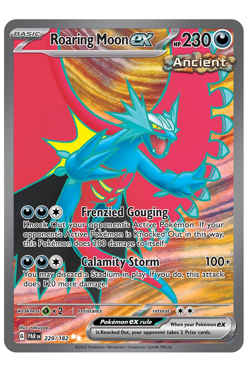 Roaring moon ex 229/182 Full Art