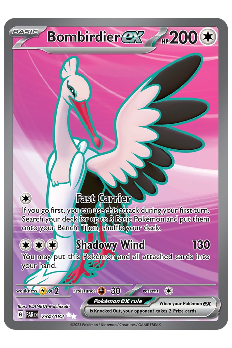 Bombirdier ex 234/182 Secret rare
