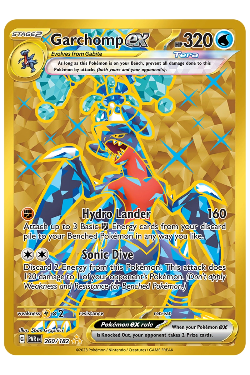 Garchomp ex 260/182 Full Art