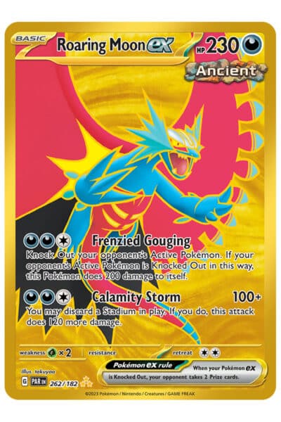 Roaring Moon ex 262/182 Gold Secret