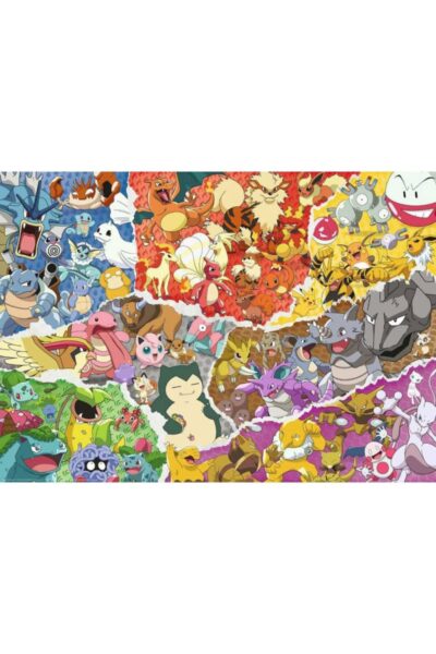 Pokemon Eventyr Puslespil med 1000 Brikker