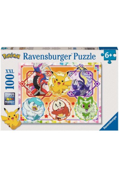 Pokemon Puslespil Paldea Region med 100 Brikker