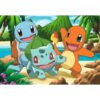 To Pokemon Puslespil med 24 Brikker