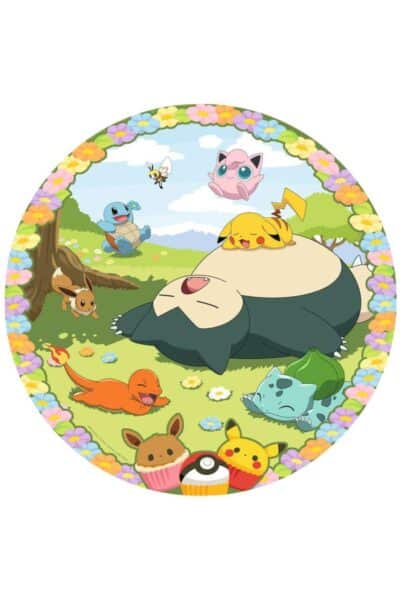 Pokemon Blomster Puslespil med 500 Brikker