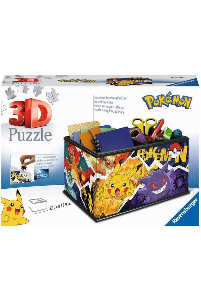 Pokemon Opbevaringskasse Puslespil