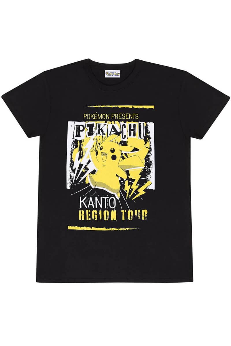 Pikachu Kanto Region T Shirt