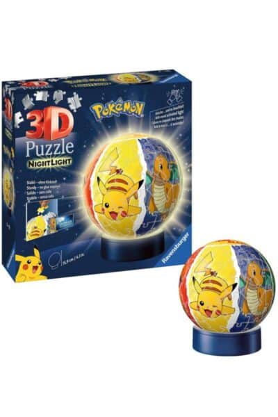 Pokemon 3D Natlampe Puslespil