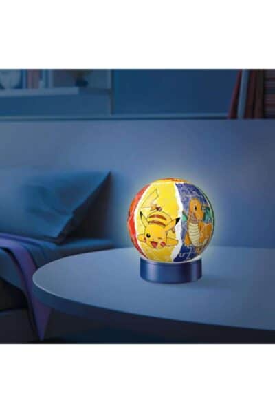 Pokemon 3D Natlampe Puslespil